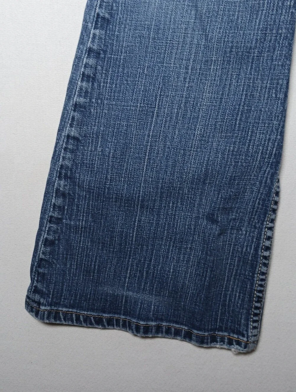 BKE Buckle Womens Star Stretch Flare Jeans 27X29 Medium Blue Wash Ripped Denim